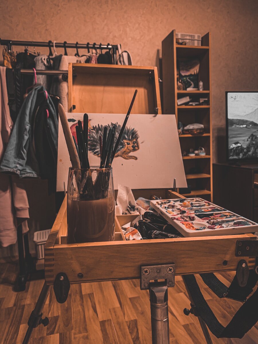 Мой лесной ёжик 