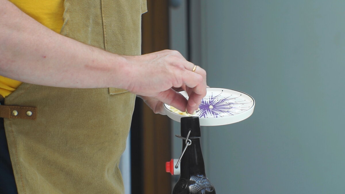 Фото автора: таким образом формируется ароматная вода.