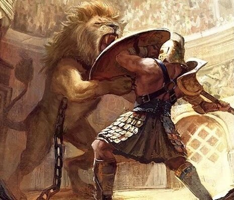 Римские гладиаторы были вегетарианцами.