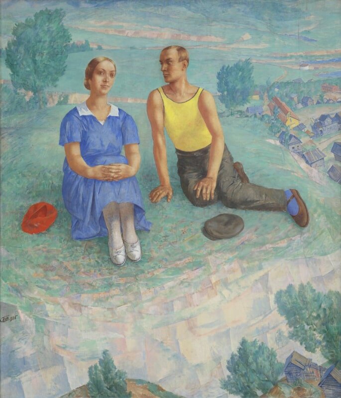 К. С. Петров-Водкин «Весна», 1935 © ГРМ