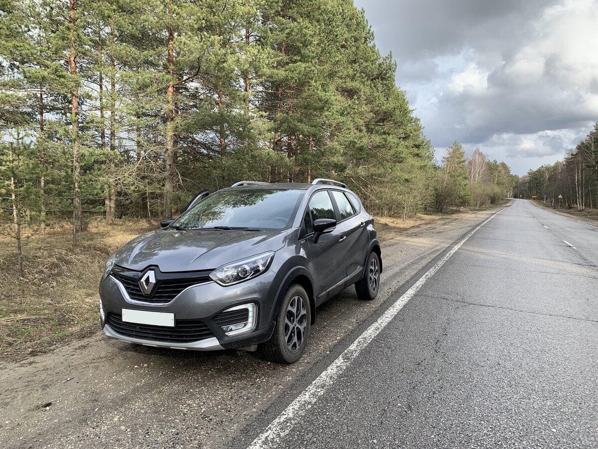 Renault Kaptur с рейлингами от Can/Турция