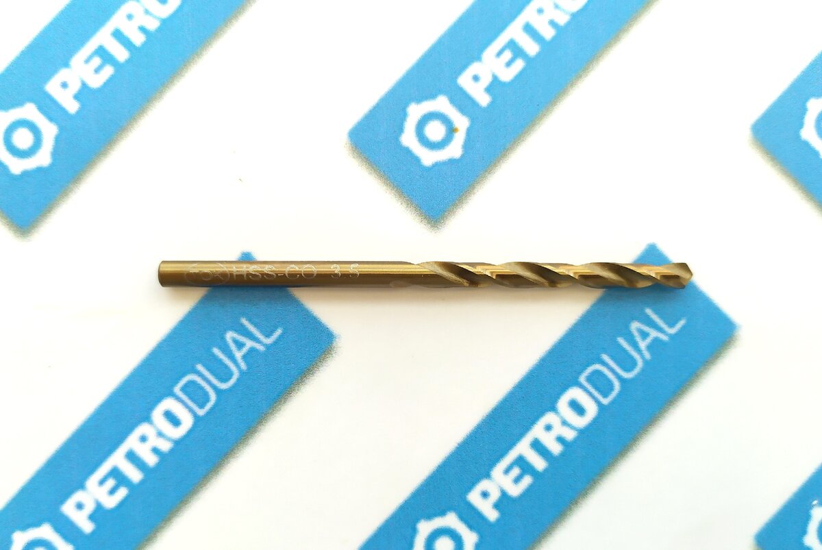 Сверло 3,5 мм ц/х по металлу Р6М5К5