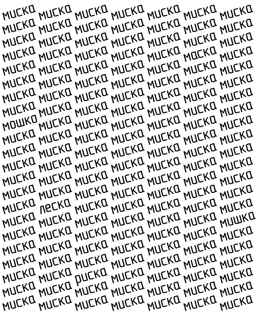 Найдите 5 лишних слов среди "мисок"