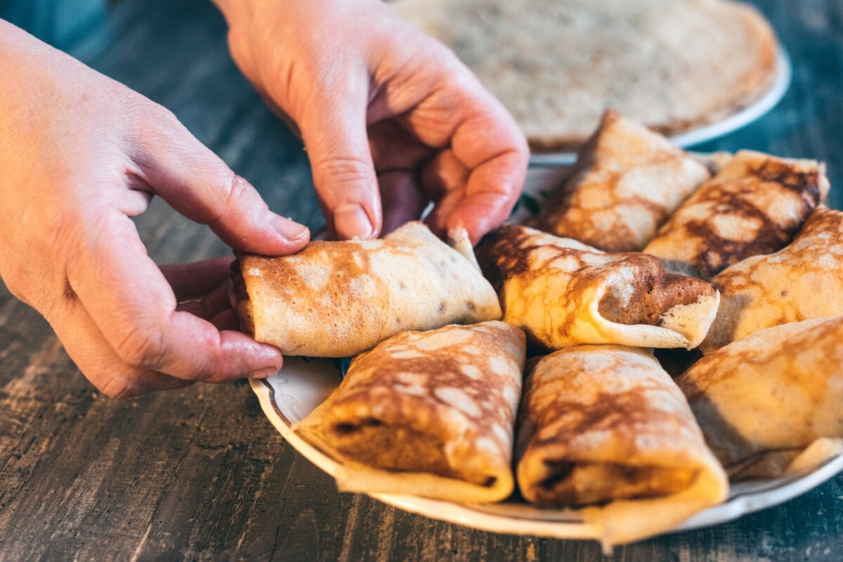 Вот такие блинчики получаются