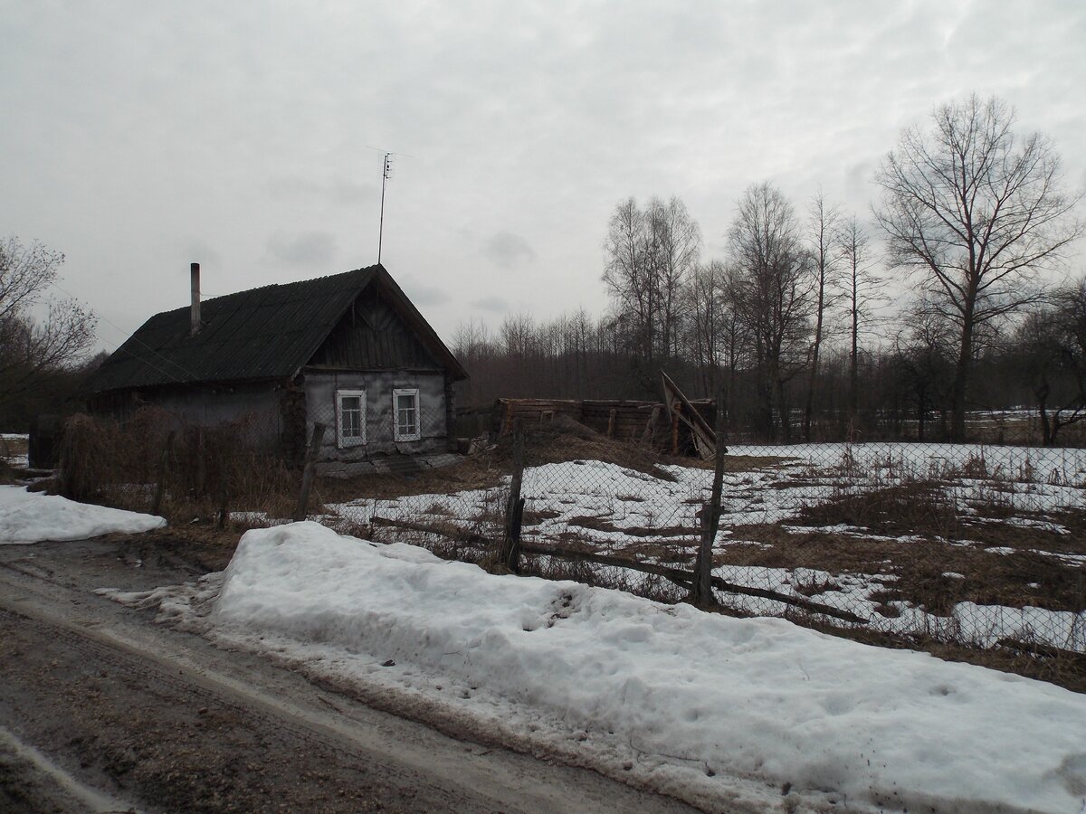 дом по соседству, опустел не так давно