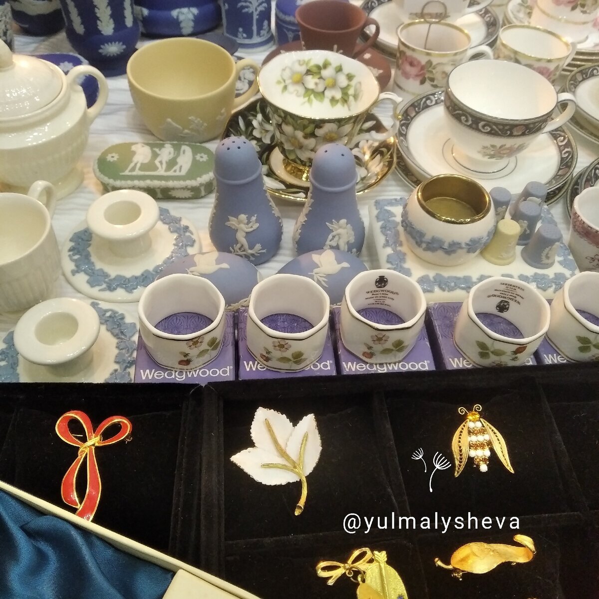 Очень понравились английские фарфоровые кольца для салфеток WEDGWOOD 