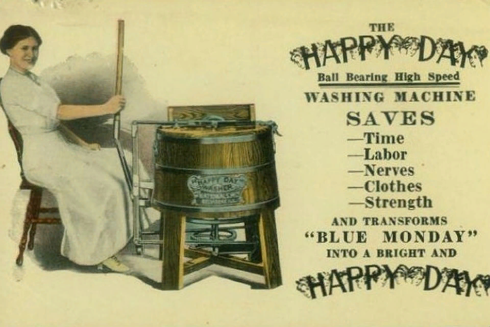 Time save machine. Механическая стиральная машина 1910 года. Джеймс Кинг стиральная машина 1851. 1907 Год стиральная машина – Алва Дж. Фишер. Первая стиральная машина 1797