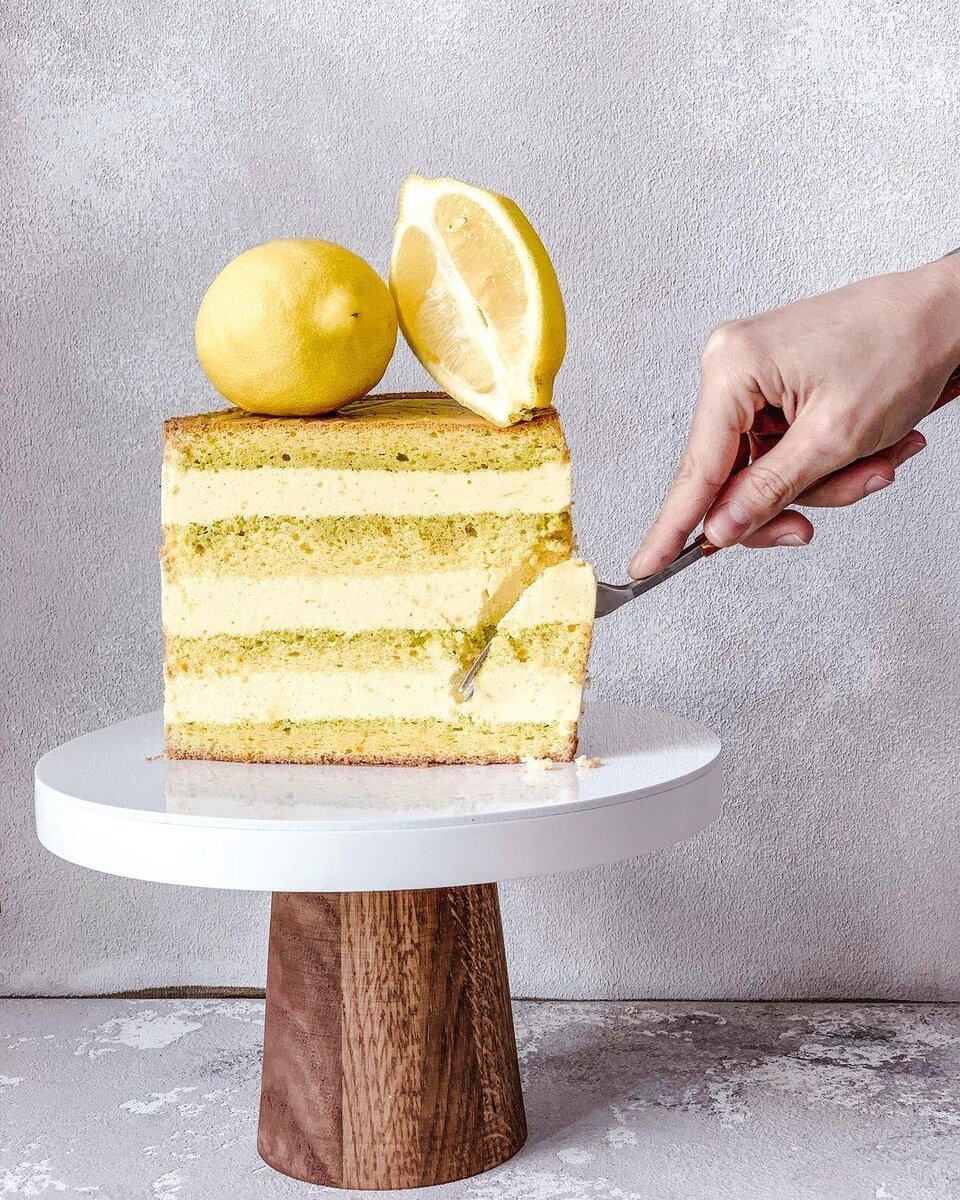 🍃+🍋 Мятно-лимонное наслаждение — торт 