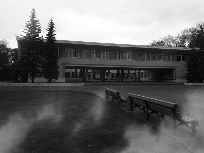 Калининград. Парк у Дома Культуры Железнодорожников.90-е.