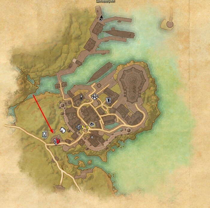 Саммерсет карта teso
