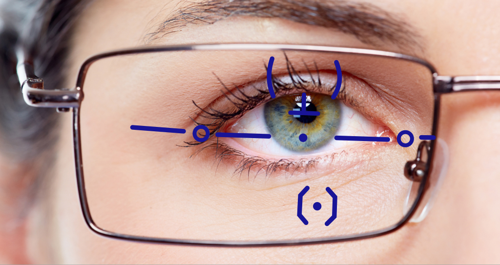 Начало глаза. Разметка на прогрессивных линзах Essilor. Оправа для прогрессивных линз. Разметка оправы для прогрессивных линз. Прогрессирующие очки для зрения.