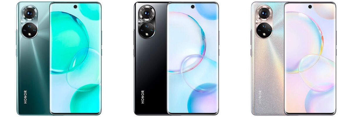 европейские расцветки Honor 50 (Источник: HiHonor)
