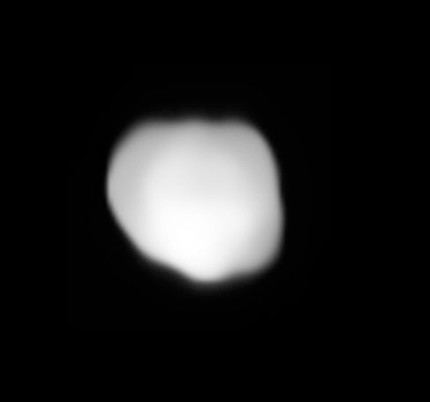 Изображение астероида (16) Психея, полученное с помощью Очень большого телескопа 