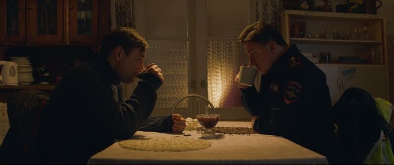 Кадр со съемок фильма «Везет»