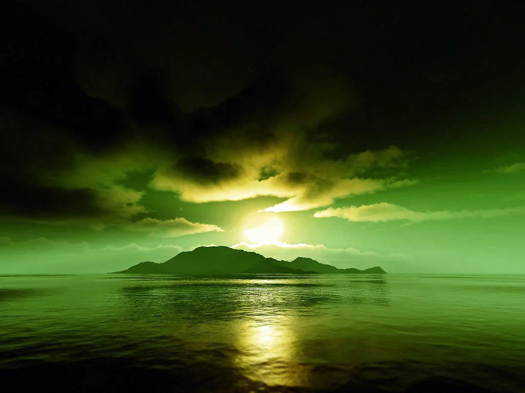 Зеленые лучи. Зеленый Луч. Зеленый закат. Зелёные лучи природное явление. Закат зеленого цвета.