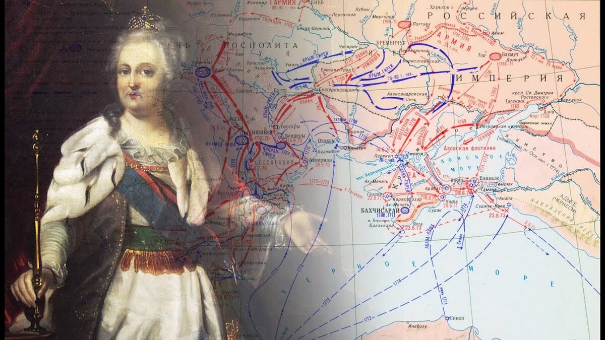 Карта европы 1768 года