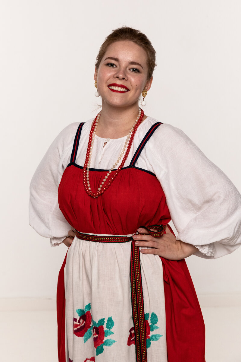 Светлана Кошелева из ансамбля Пташица