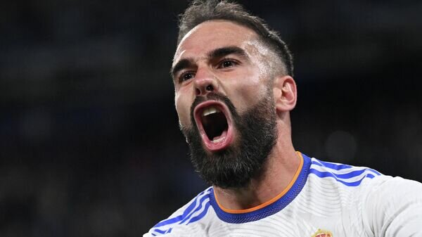    Защитник "Реала" Дани Карвахаль© AFP 2022 / ANNE-CHRISTINE POUJOULAT