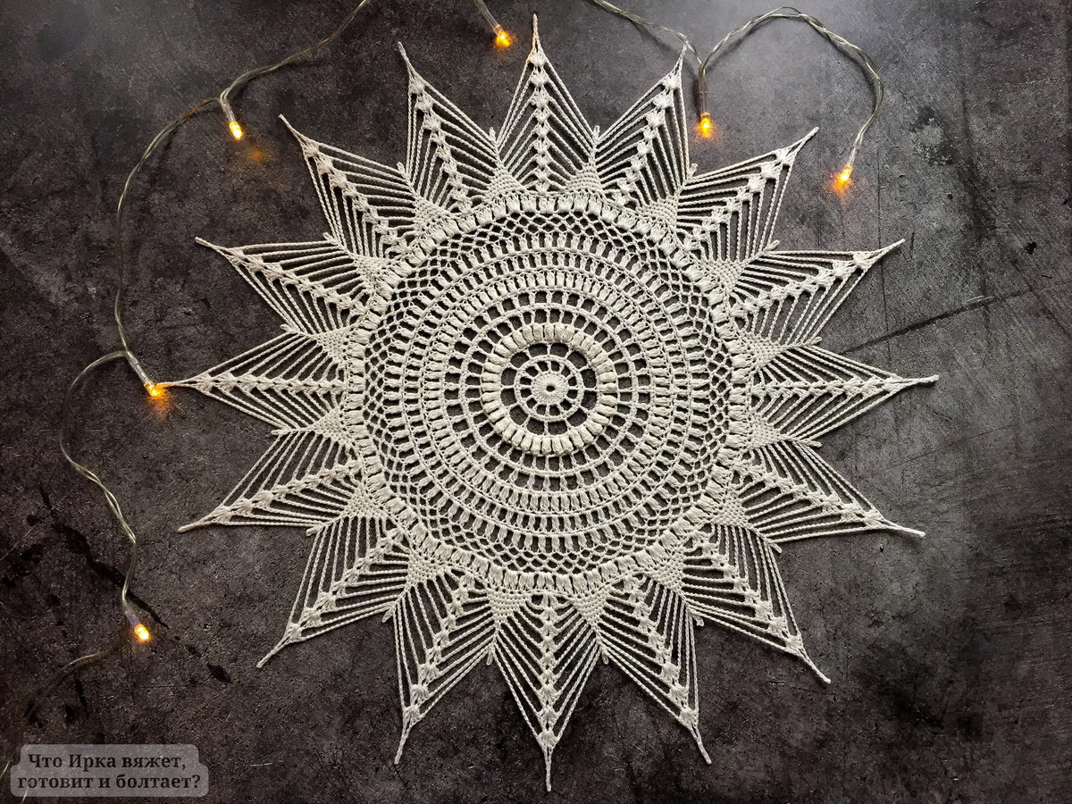 Винтажная салфетка