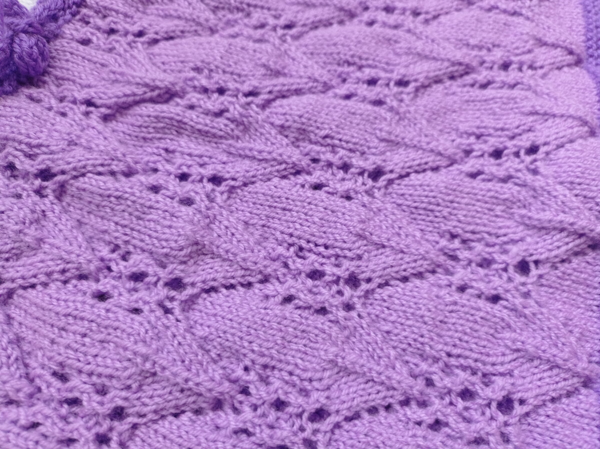 Немного ближе основной узорчик