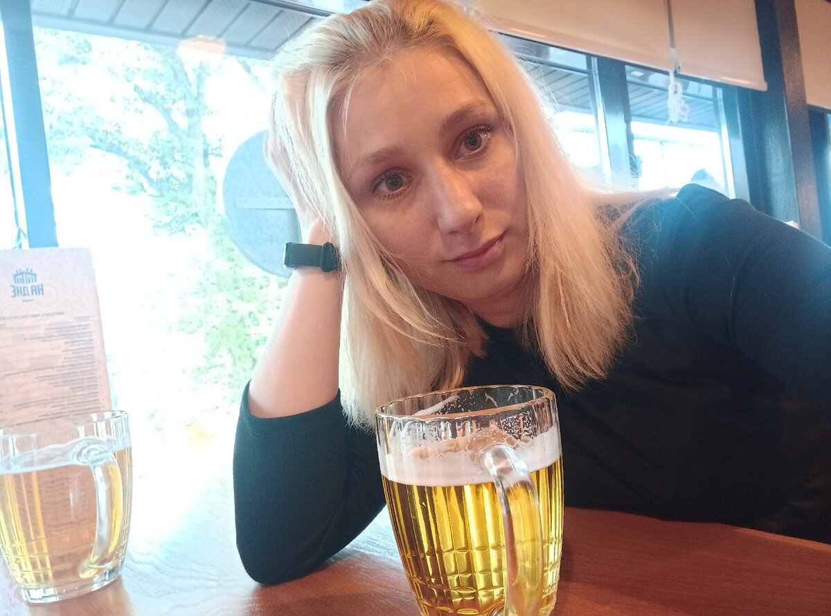 В своём любимом баре