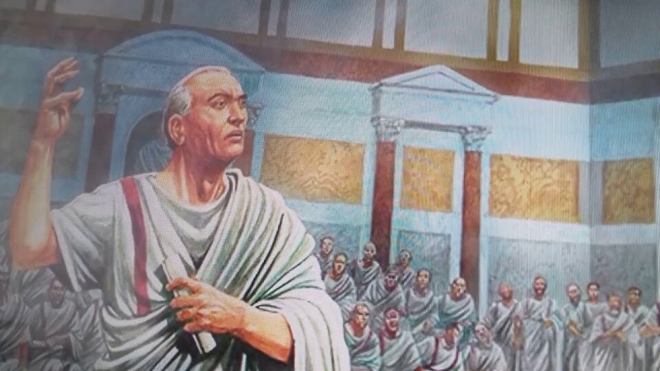 Выступление Цицерона.