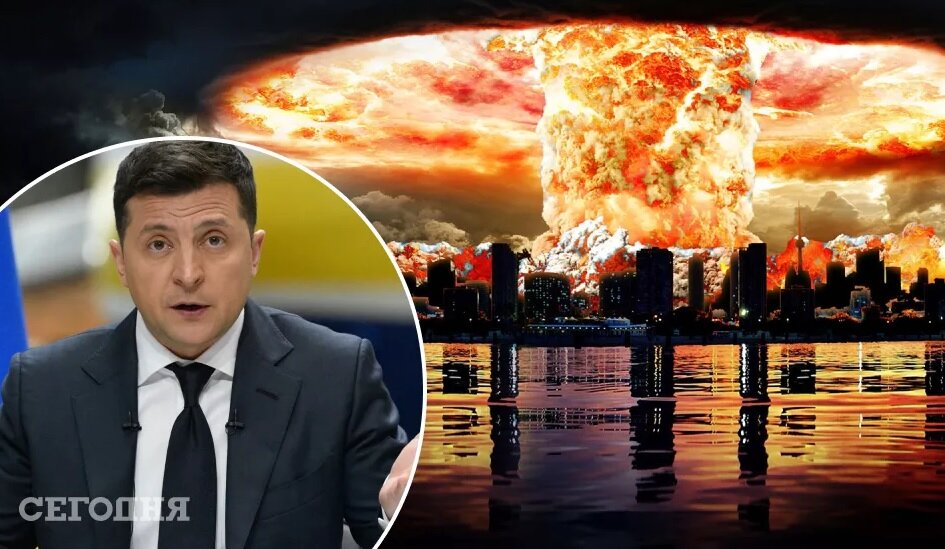 Зеленский призвал США ударить атомным оружием по России, потому что он жаждет наказать Путина