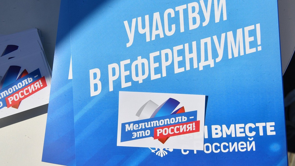    Подготовка к референдуму о присоединении к РФ© РИА Новости . РИА Новости