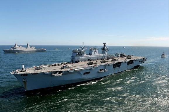 Военные учения НАТО в Балтийском море «Baltops 2022». royalnavy.mod.uk