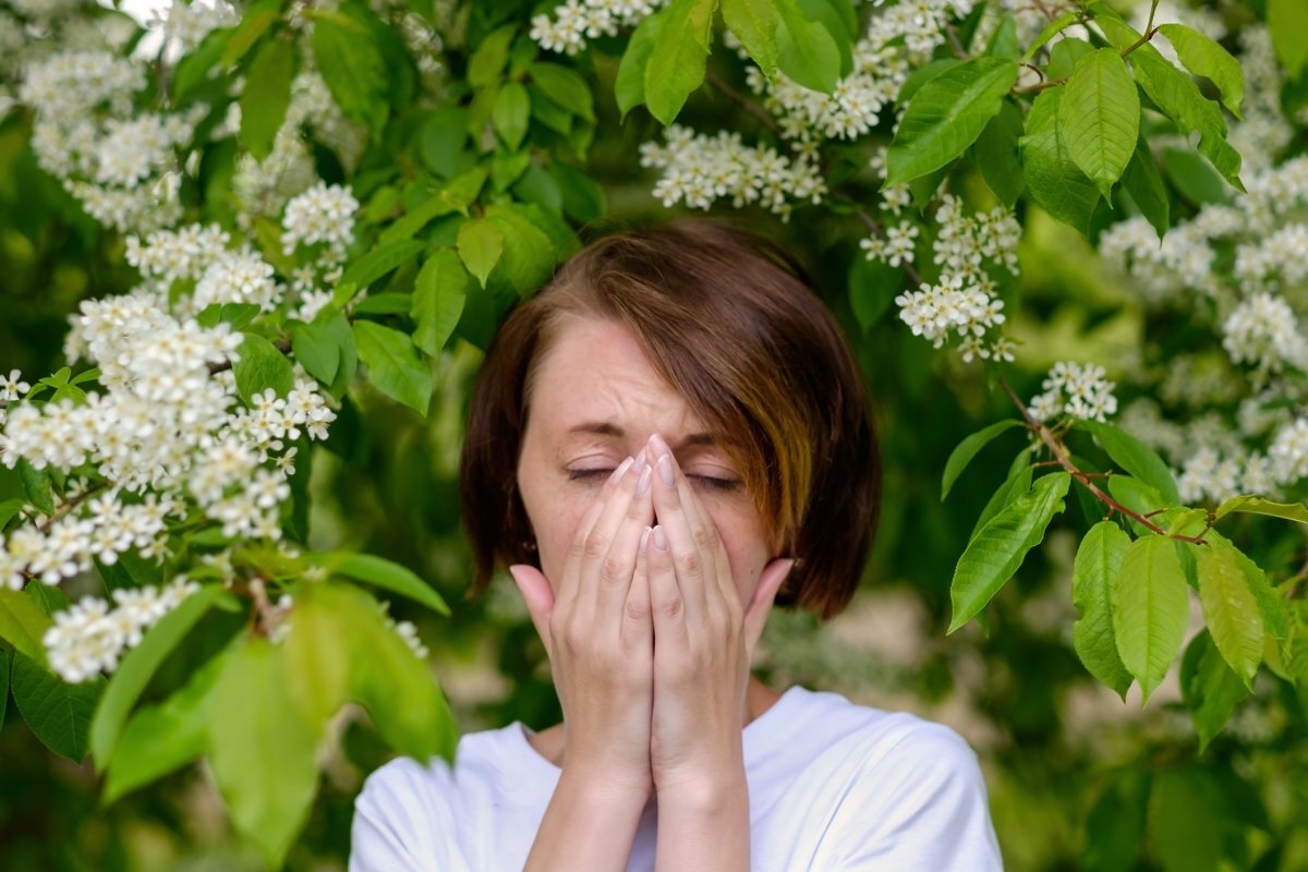 Симптомы аллергии на цветение. Аллергики весной.