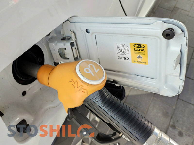 Заправка Лада Веста