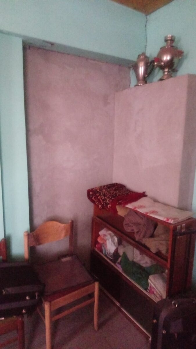 боковая стенка старой печи. Домашний фотоархив.