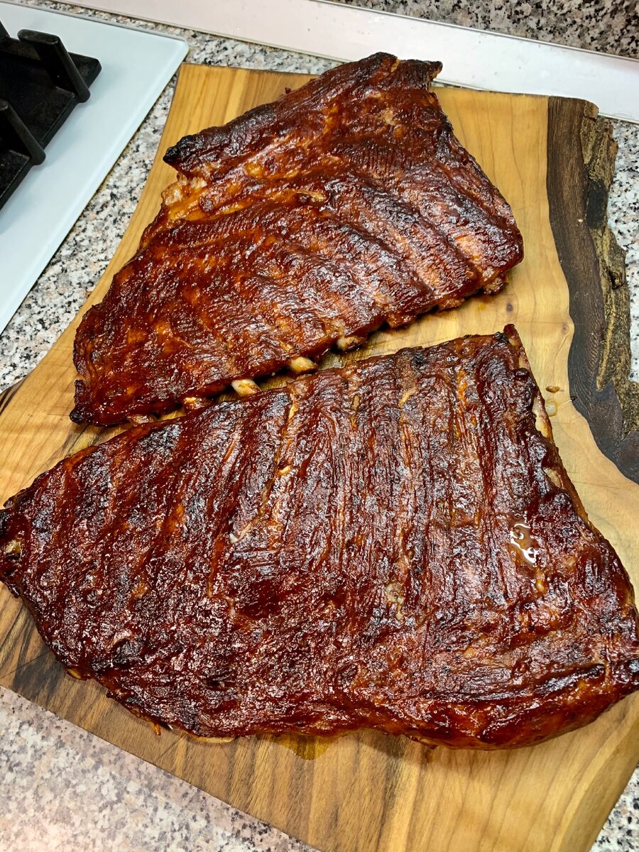Свиные рёбрышки BBQ