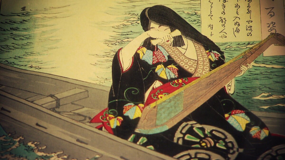 японская гравюра Уки-е. Общественное достояние