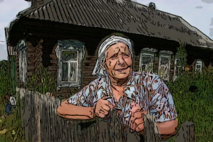 Бабки рассказы в деревне