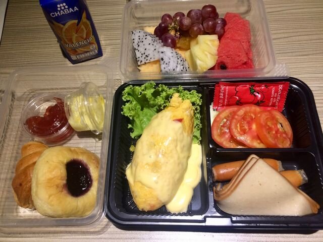 Завтрак в отеле на карантине ALQ отель Паттайя Citrus Grande Hotel Pattaya 