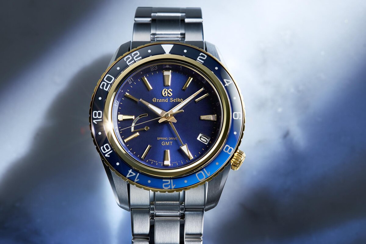 Прекрасные наручные часы Grand Seiko GMT с технологией Spring Drive