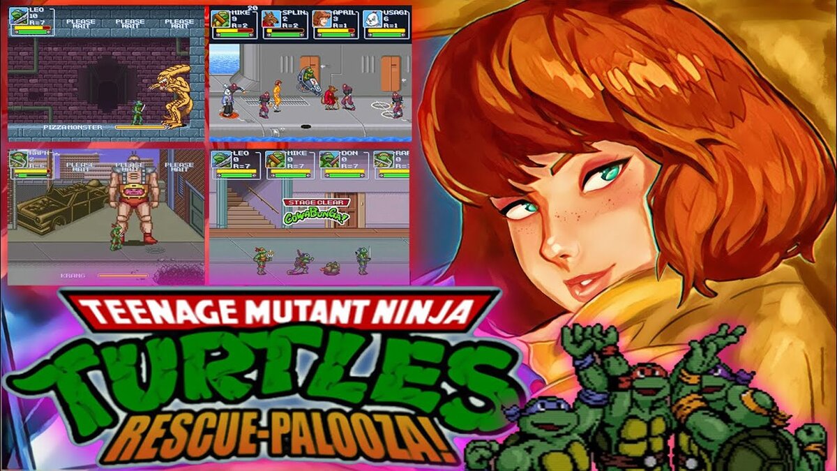 Обзор игры TMNT: rescue palooza. Всем любителям черепашек ниндзя  посвящается. | Игровой компас | Дзен