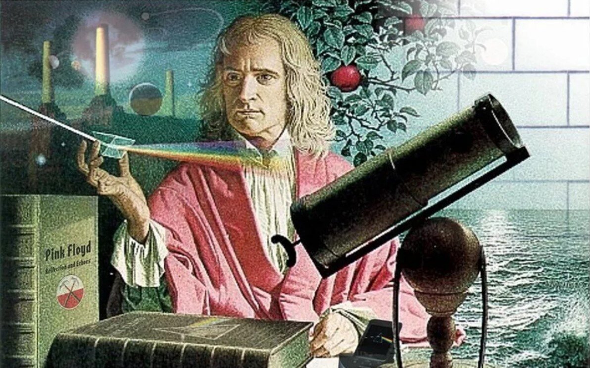 Исаак Ньютон. Что не так на картинке? :)