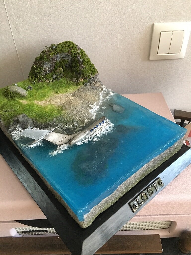 Готовая работа по мотивам сериала "Lost"