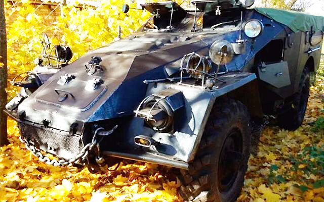 Довольно необычно видеть объявление о продаже БТР