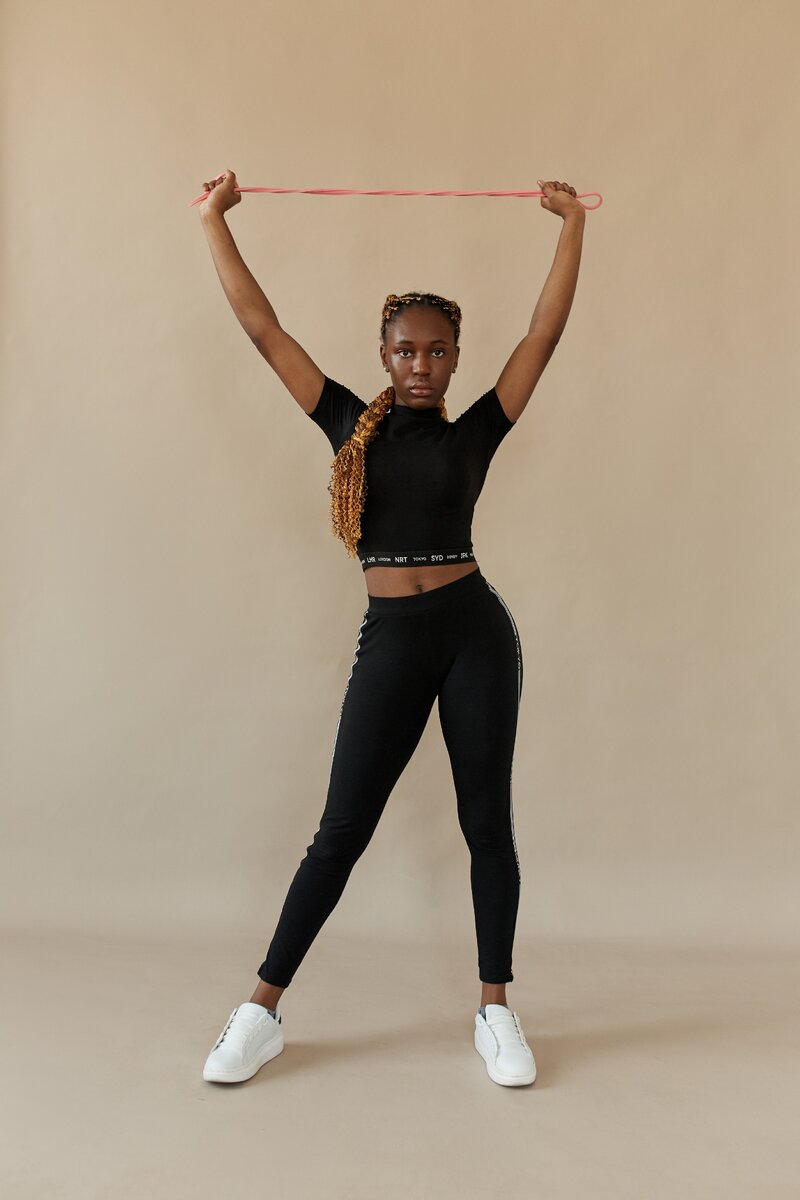 Розовая резиновая петля