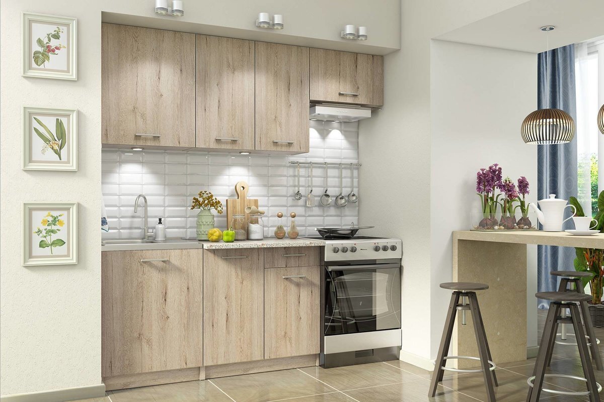 Готовый кухонный гарнитур