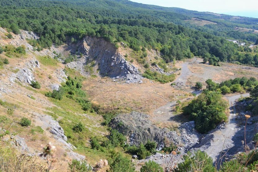Карьер в Краснокаменке