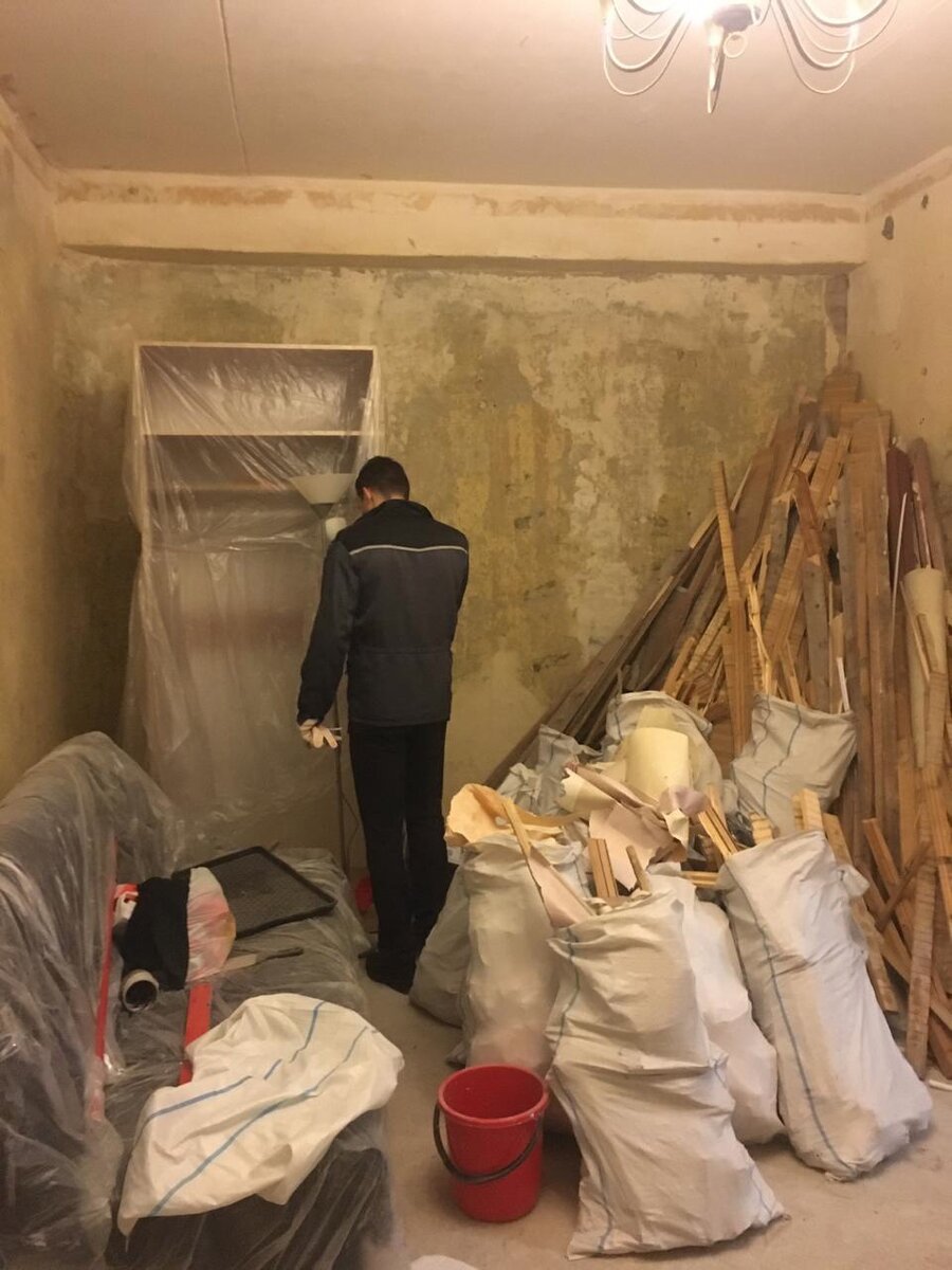 Советская черновая отделка