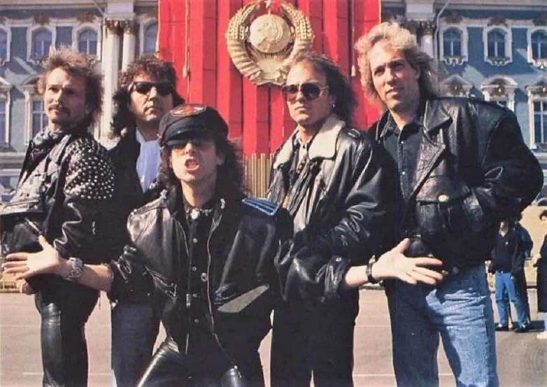 Первый приезд Scorpions в Ленинград