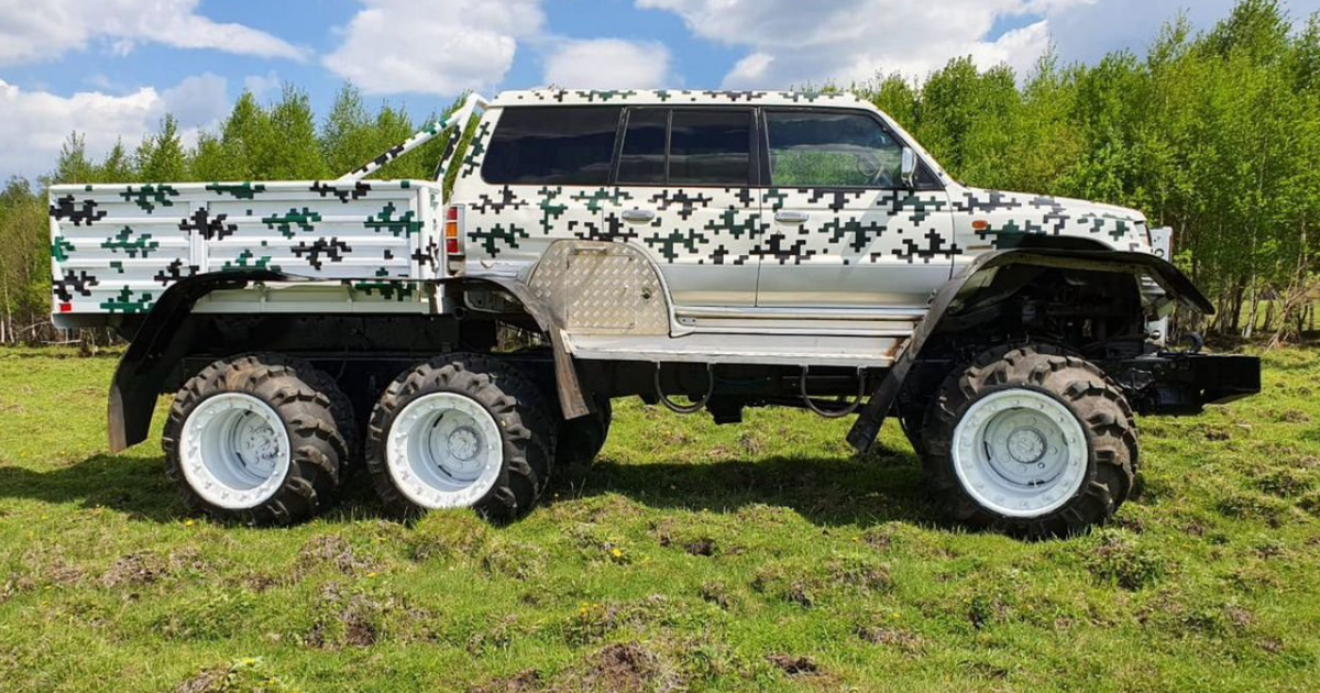 Вид сбоку на этот вездеход! Фото с сайта Авито.ру.