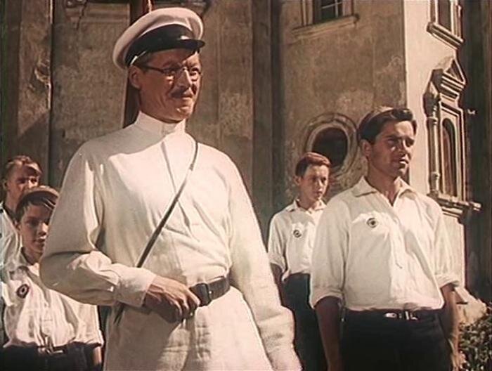 Кадр из фильма "Педагогическая поэма" 1955 г.