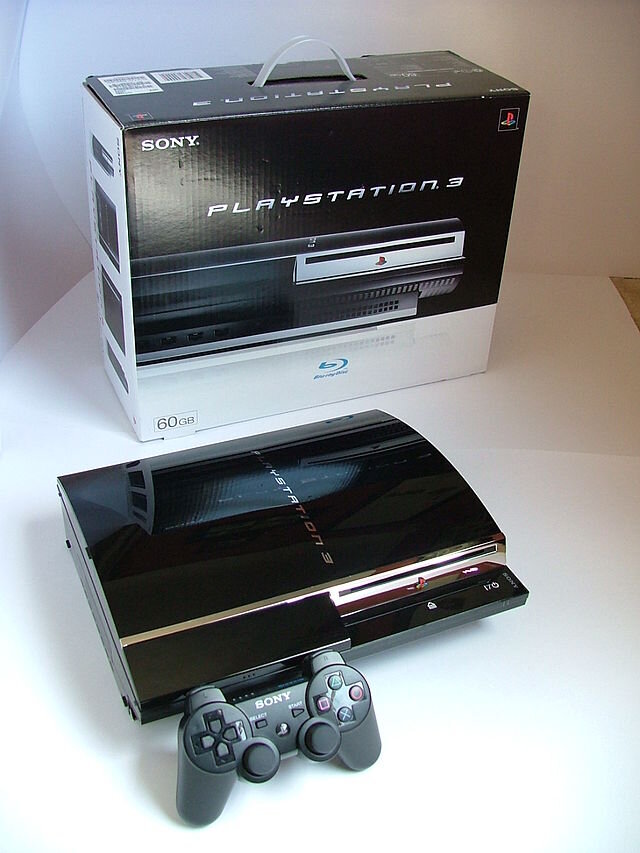 PlayStation 3 на 60 гигабайт.