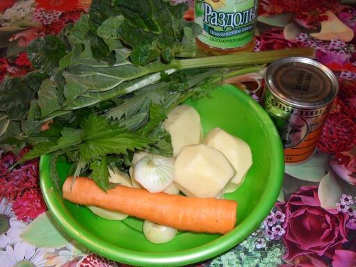 Щи из крапивы